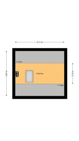 Floorplan - Zonnebaars 43, 2742 NG Waddinxveen